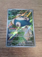 Pokemon Relaxo Art Rare - Deutsch - SVP DE 051 Black Star Promo Pokemon 151