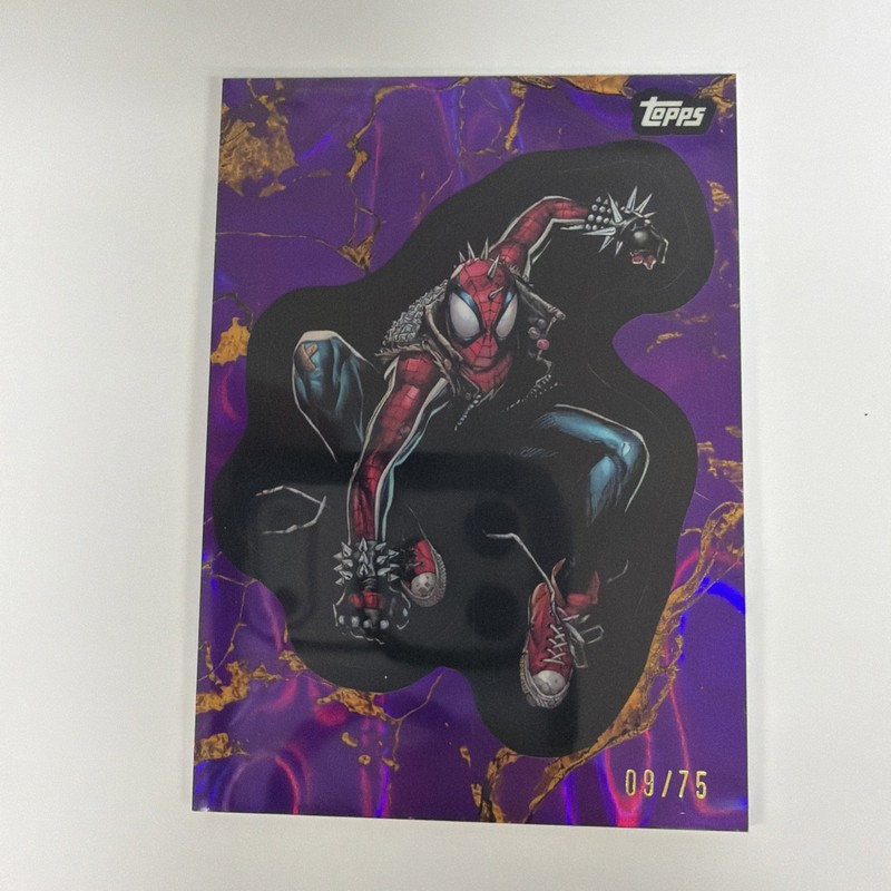 Topps Marvel Comic Book Heroes Spider-Punk /75