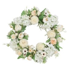 Couronne de fleurs artificielles occasions festives d??tail artistique beau trav