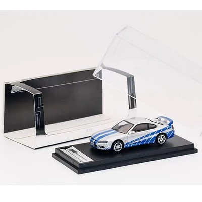 DCT Shadow 1:64 Silvia S15 Alloy Car Model Collection Ornament