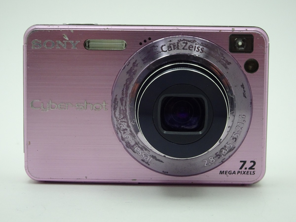 Sony Cyber-shot DSC-W120 7.2MP Digital Camera - Pink Sony Cyber-shot DSC-W120 7.2MP Digital Camera - Pink