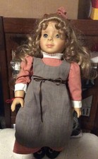 Muñeca Gotz Elizabeth Cady Stanton Rubia Alemana 18"" Usada Estado 2192/5000