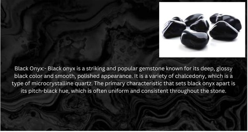 925 Sterling Silver Women's Ring with Black Onyx Natural Gemstone - Picture 5 of 8