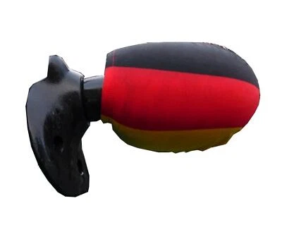 BECO 2x Spiegel Überzieher Rückspiegel Flagge Deutschland EM 2021 Fahne Auto Olympia