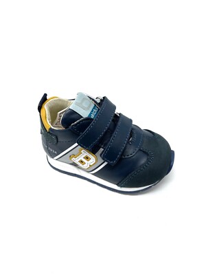 Balducci Blue Genuine Leather Plantar First Step Baby Shoe (CSPO4651)