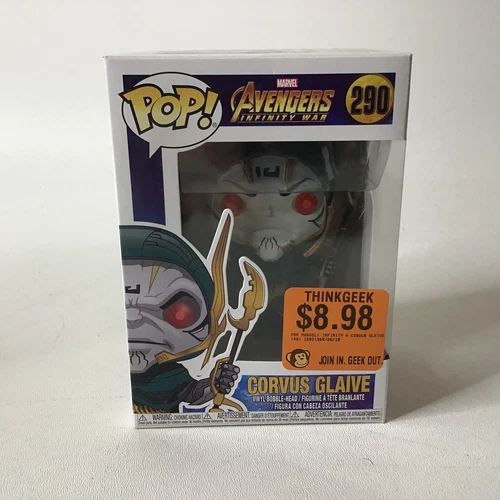 Funko POP! Marvel - Avengers Infinity War Vinyl Bobble-Head - CORVUS GLAIVE #290