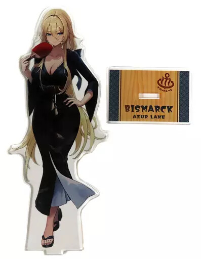 Acrylic Stand Panel Bismarck Azur Lane Public Bath Collaboration Tatsumi Onsen/D