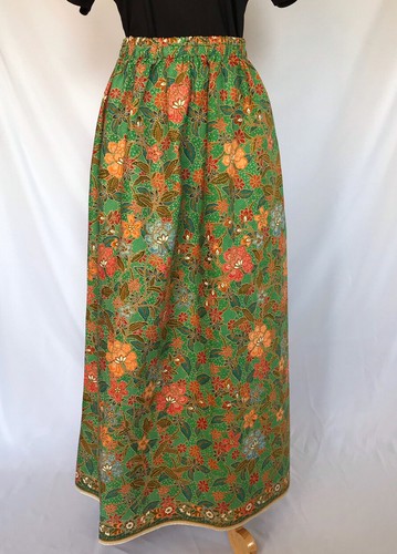 Women's Long Skirt Thai Batik Sarong Lungi Put on A Shower Stitched Big Size XL - Picture 75 of 108