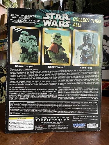 Marmit Tomy STAR WARS TIE FIGHTER PILOT Action Figure Kit In Stock - Picture 2 of 24