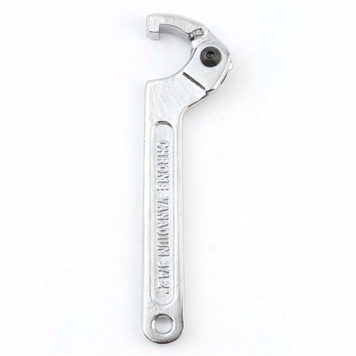 7in Adjustable Motorcycle Shock Absorber Suspension Tools C Spanner Hook Wrench - Picture 1 of 8