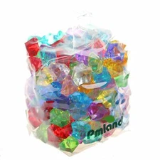 PMLAND Acrylic Jewels Gems, Bulk 1 Pound per Bag, Approximately 160 Pieces