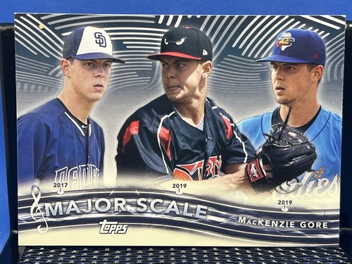 2021 Topps Pro Debut MACKENZIE GORE Major Scale Padres Prospect - Picture 1 of 2