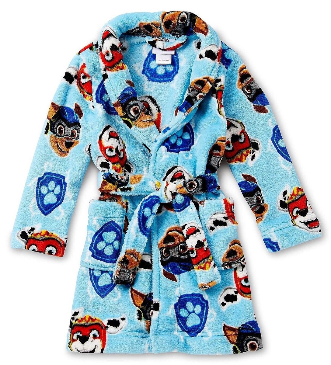 Paw Patrol Robe Pajamas Cover 2T 3T 4T Toddler Boy Girl Chase