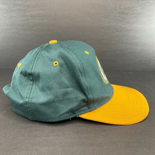 Vintage Green Bay Packers Hat Snapback 7 Logo Throwback - Picture 2 of 6