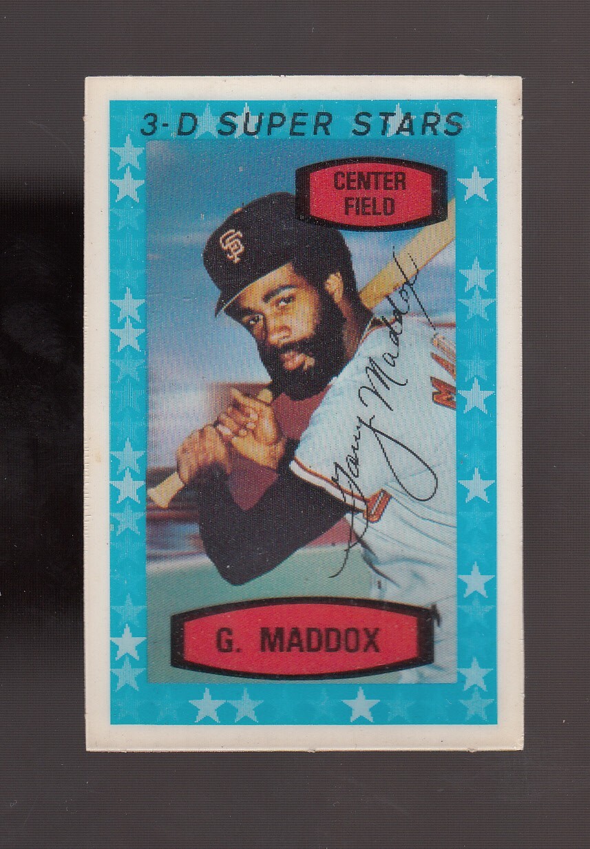 1975 Kelloggs Garry Maddox  37  EXMT 92023