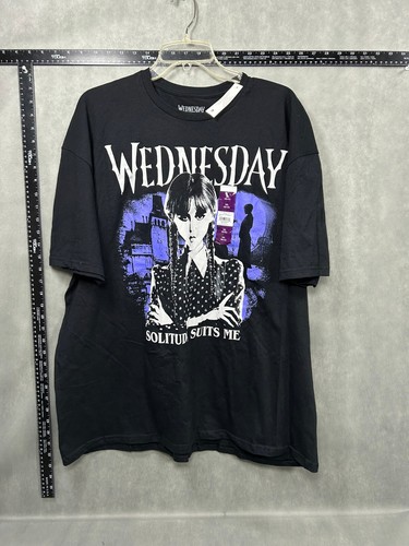 Men's Wednesday Solitude Suits Me Graphic Tee T-Shirt