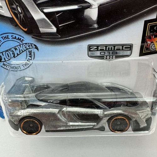 Hot Wheels 2020 McLaren Senna Walmart #18 Zamac #233 Nightburnerz 9/10 Malaysia - Picture 7 of 7