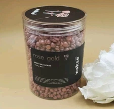 Wakse Rose Gold Hard Wax Beans Face & Body 12.8 fl New 