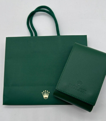 Rolex Uhr Reise Etui Etui Service Center echt mit Tasche NEU