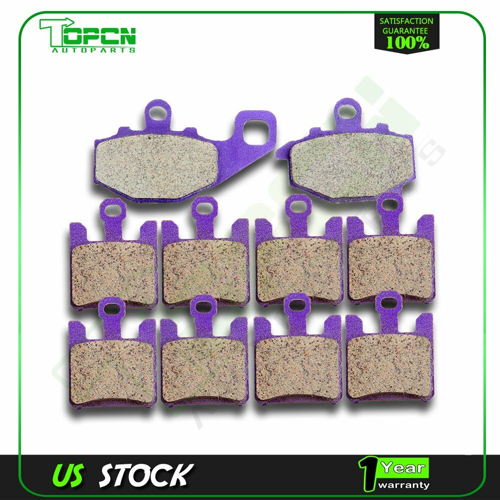 その他 8 Carbon fiber Brake Pads For Kawasaki Ninja ZX6R ZX6RR ZX636C