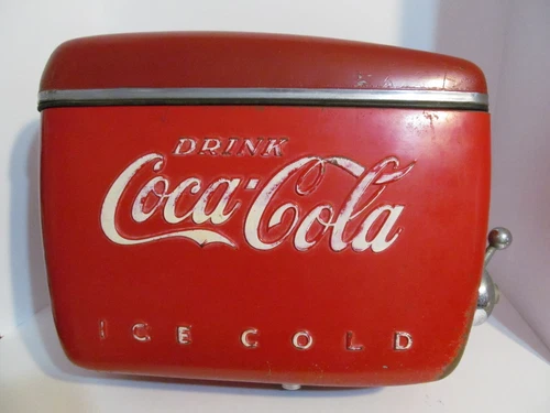 Vtg 1950's Coca Cola Motor Boat Soda Fountain Drink Dispenser  (Lot A)
