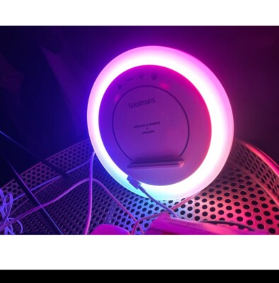 Bluetooth Speaker Goodmans Wireless Charger Alarm Clock Goodmans