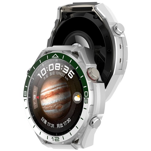 PC Szkielet Ramka Pokrowiec Etui na zegarek Obudowa Etui ochronne do HUAWEI Watch4 Pro - Zdjęcie 11 z 18