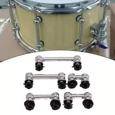 Stylish Two Side Lug Kit for Snare Drums Hole Distance 26mm 38mm 51mm 66mm 80mm