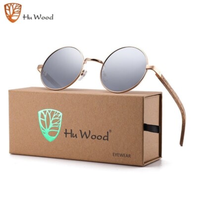Sonnenbrille aus Holz polarisierte Gläser Brille Sommer 2026 Herren Damen