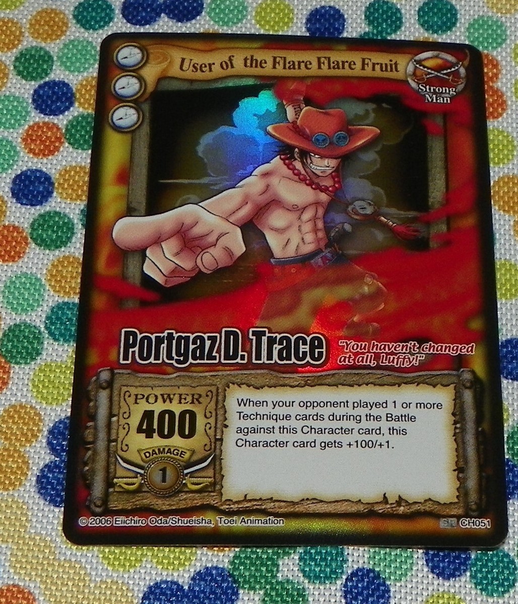 One Piece Passage to the Grand Line CCG Ace Portgaz D Trace