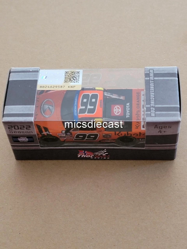 2022 Ben Rhodes #99 Kubota Truck Champ 1:64 ARC Action Nascar Diecast TSR NOVO NA CAIXA - Imagem 2 de 4