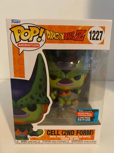 Funko POP! Dragonball Z #1227 Cell (2nd Form) - 2022 NYCC Limited Ed w/ Protecto