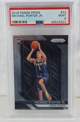 2018-19 Panini Silver Prizm #32 Michael Porter Jr. Nuggets RC