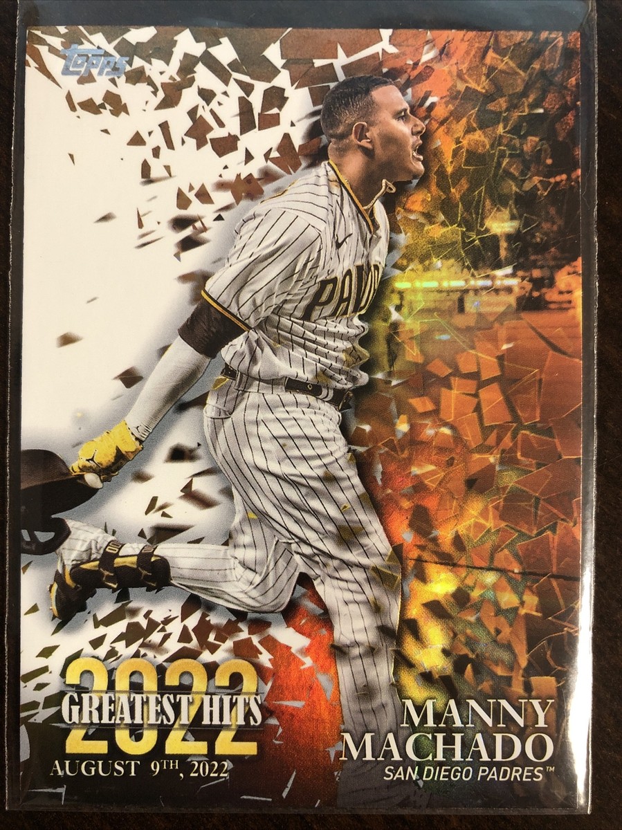2023 TOPPS SERIES 1 2022 GREATEST HITS MANNY MACHADO #22GH