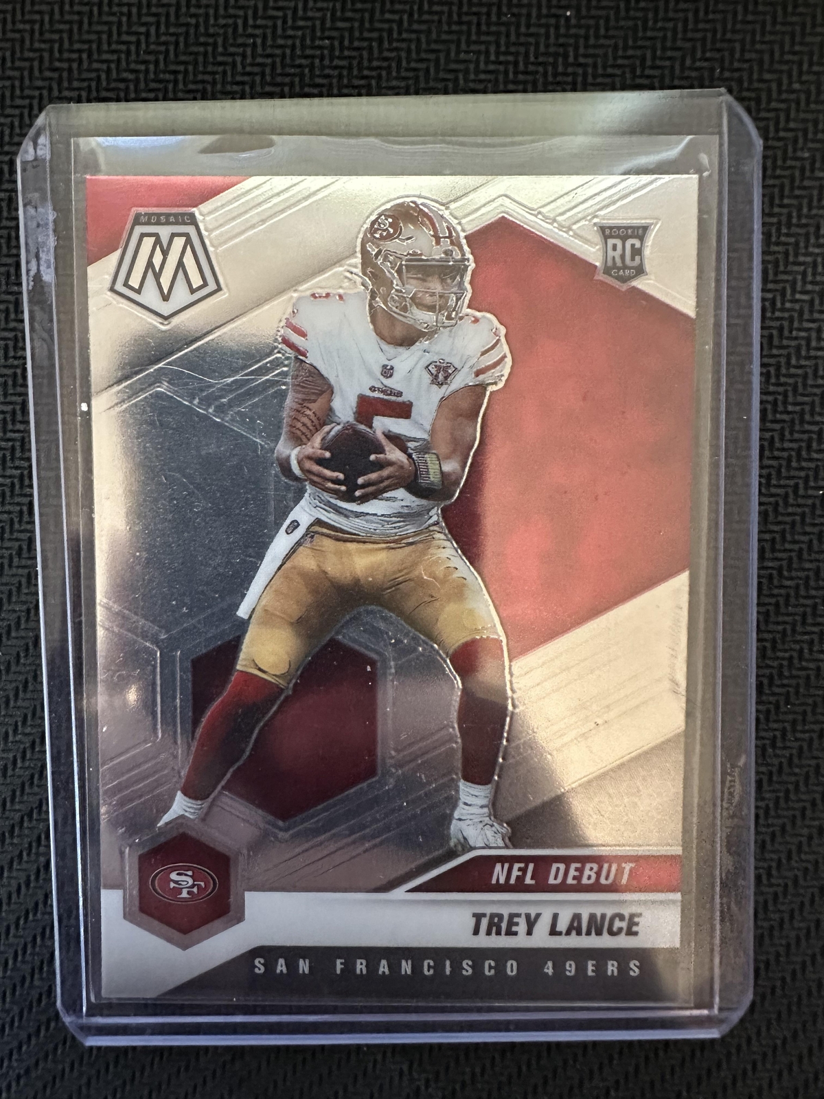 2021 Panini Mosaic #244 Trey Lance