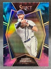 2022 Panini Select Dansby Swanson Premier Level Cosmic Prizm Parallel #130