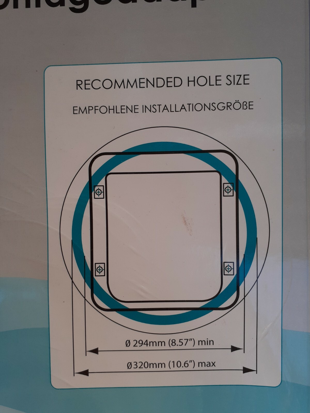 sureflap mounting adaptor