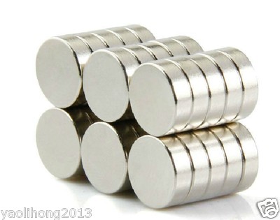 50pcs/Set N52 Strong Round Disc Cylinder Magnets Rare Earth Neodymium