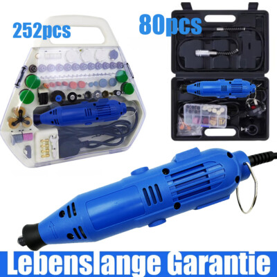 80/252 Tlg Dremel Schleifer Schleifgerät Schleifmaschine Multifunktionswerkzeug.