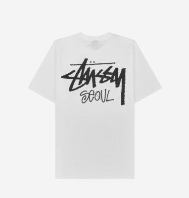 Stussy Stock Seoul T-Shirt Black 2024, White (100% Authentic) | eBay