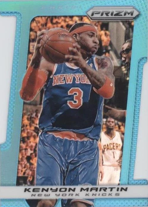 Light Blue Prizm Die-Cut