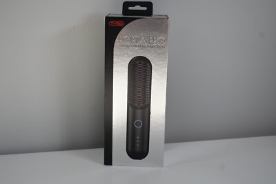 TYMO Porta Pro Wireless Hair Straightening Brush - Black