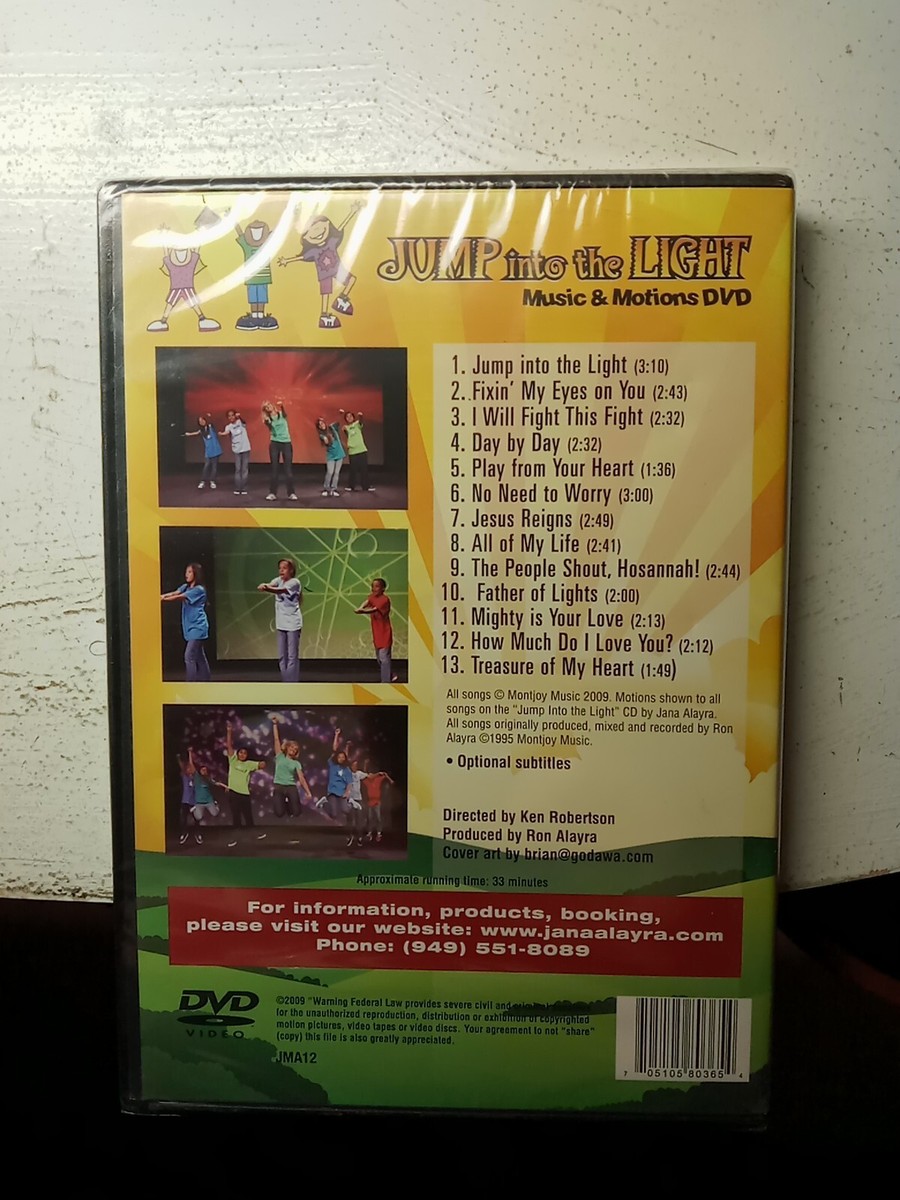 Jump Into the Light Dvd New (B9) | eBay