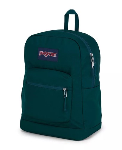 Jansport Cross Town Backpack Deep Juniper Green - Picture 4 of 10