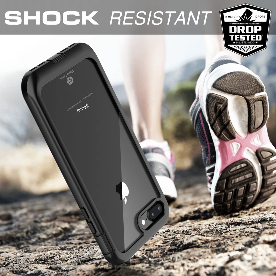 Ударопрочный водонепроницаемый чехол с протектором экрана для Apple iPhone 7/8 Plus - Изображение 4 из 4