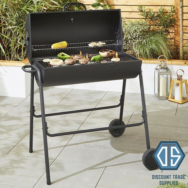 Tesco Bbq Charcoal Firepit Barbecue Black For Sale Ebay