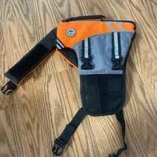 Dog Life Jacket by Vivaglory Small Orange Used