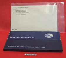 1965 1966 1967 SMS US Mint Sets Special Mint Sets 15 Coins OGP, Free Daily Ship