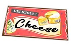 Vintage Cheese Sign Delicatessen Cheese Retro Shop Sign Cheese Shop Sign