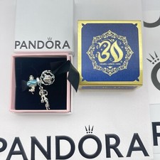 *BRAND NEW* Pandora Disney Aladdin Jasmin Genie Charm Set Gift Bag Card B801994